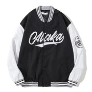 Oversized Hip-Hop Streetjacke für trendbewusste Frauen