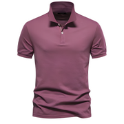 Alfred - Stilvolles Herren-Polo mit kurzen Ärmeln
