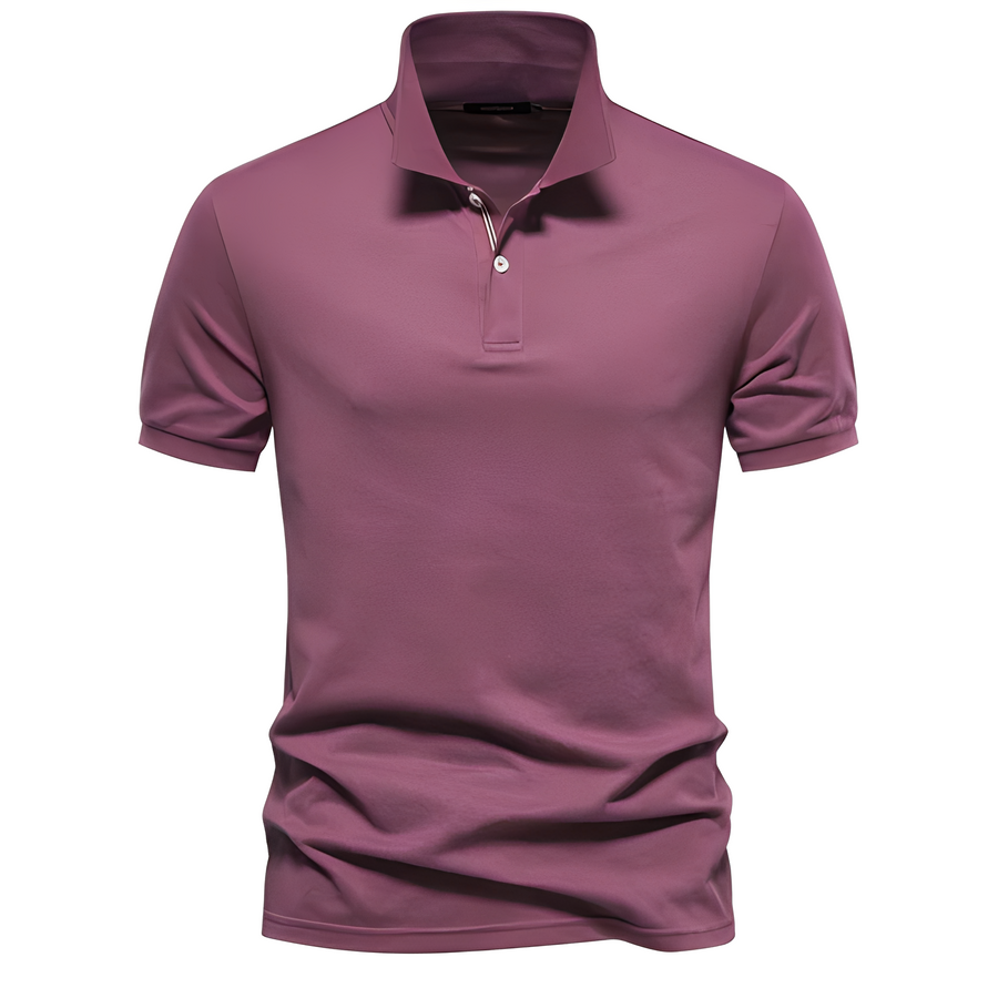 Alfred - Stilvolles Herren-Polo mit kurzen Ärmeln