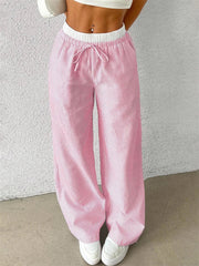 Heidi-Mode | Gestreifte Hose mit Weitem Bein