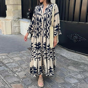 Riviera – Sommerliches Midi-Kleid mit eleganter Note