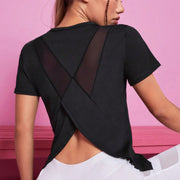 Paula | Kurzarm-Fitness-Top