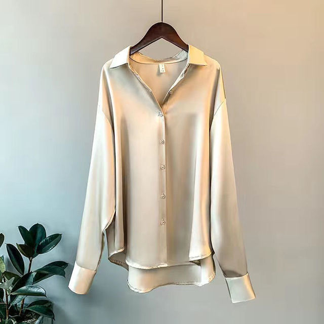 Satinhemd Damen | Fließender Fall & Elegant in Sekunden