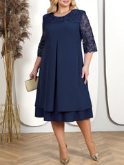 Weiches Klassische Sommerkleider: Plus-Size Eleganz für Damen für dich
