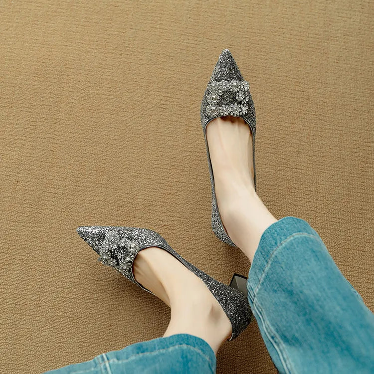 Von Elsen| Gloria Glitzer Pumps