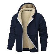 Herren Lässige Fleecejacke Mit Langarm | Winter