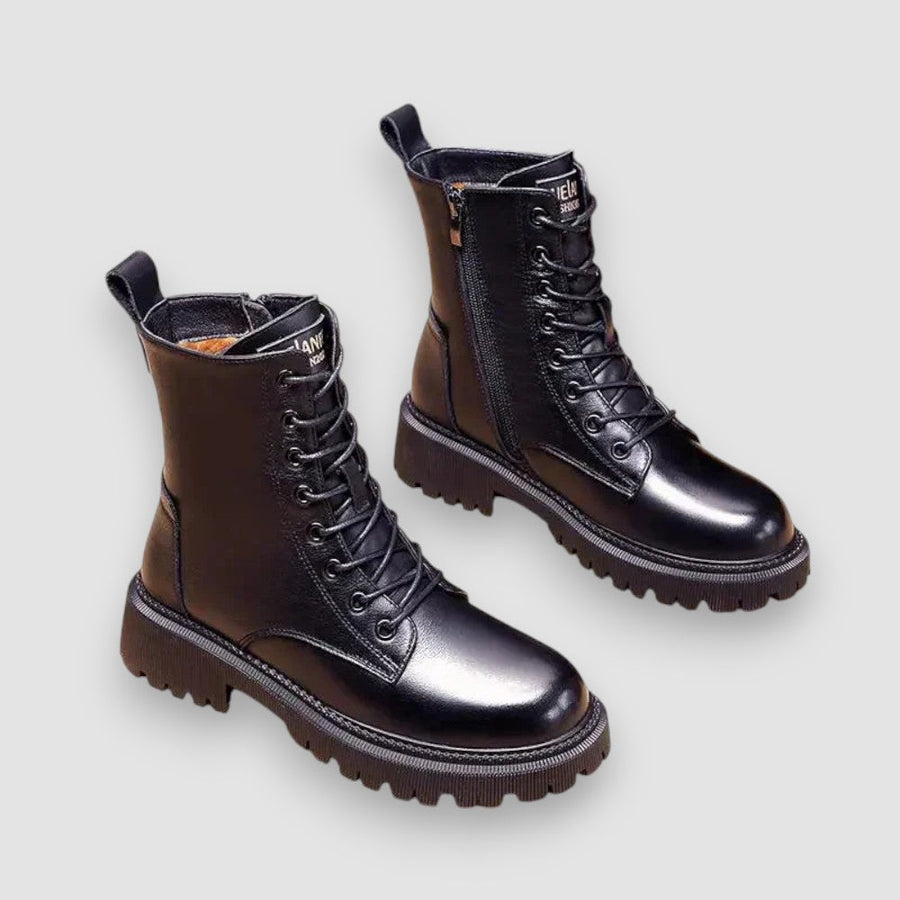 Delphine | Winterstiefel aus Leder