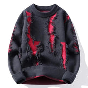 Samir – Patchwork Strickpullover