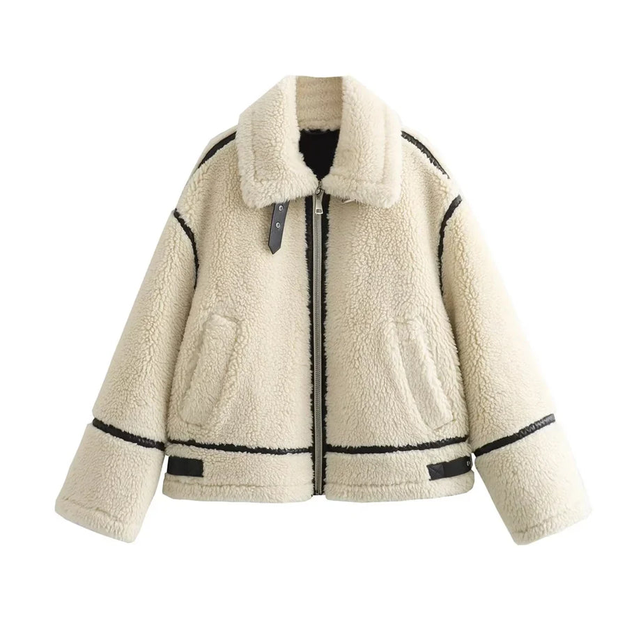 Eline | Pelzige Jacke