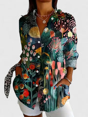 Lea | Elegante Bluse Edler Stil Zeitlos Chic