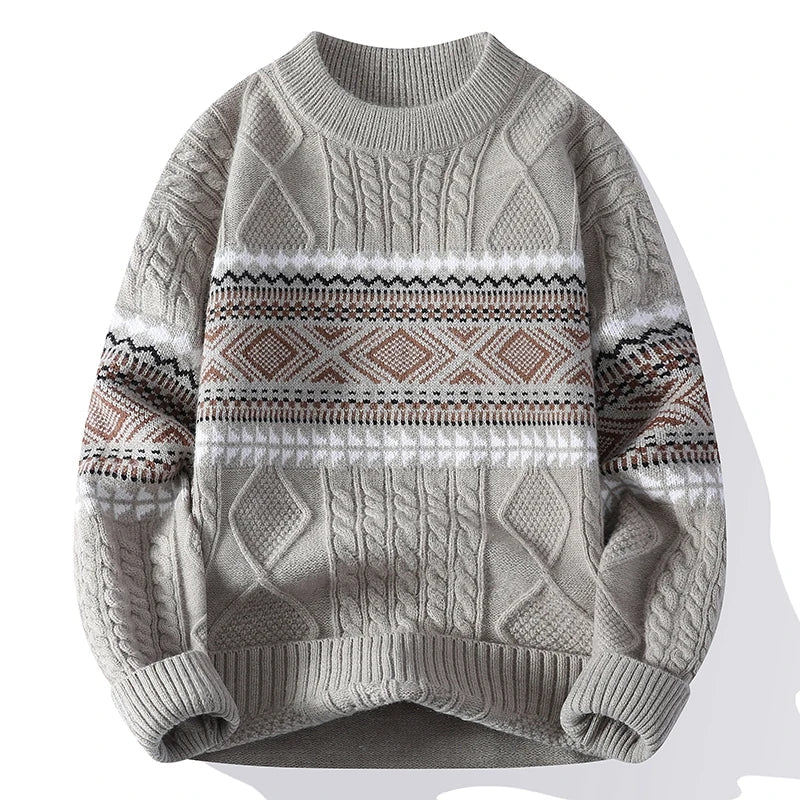 Lennart | Nordischer Strickpullover für Herren