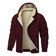 Herren Lässige Fleecejacke Mit Langarm | Winter