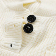 Franziska | Herren Winter-Strickpullover mit Knopfleiste
