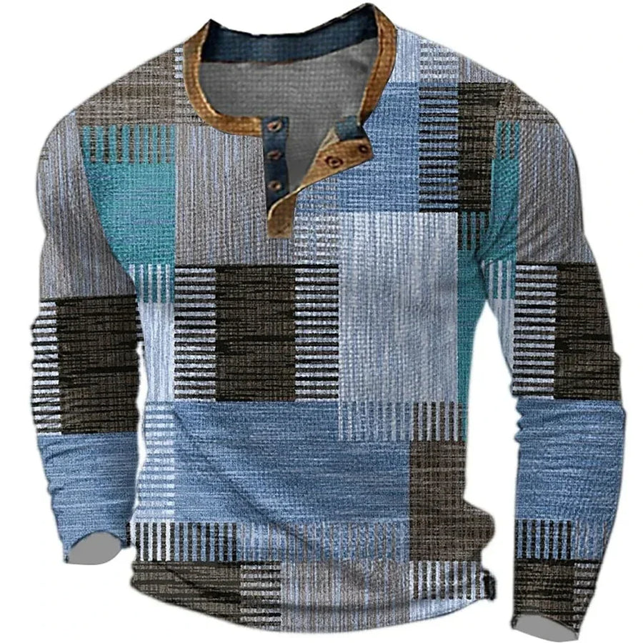 BEECK™ | FARBENFROHES HERREN-LANGARMSHIRT