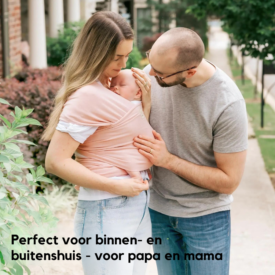 Rückenunterstützende Babytrage - CuddleWrap