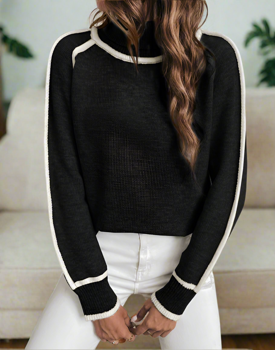 Thea | Kuscheliger Rollkragenpullover mit Kaschmir-Feeling