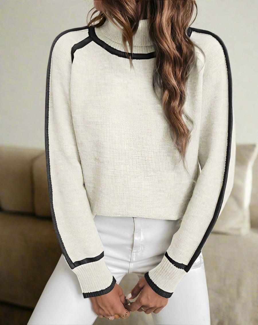 Thea | Kuscheliger Rollkragenpullover mit Kaschmir-Feeling