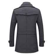 Herren Rollkragen Winterjacke | Langarm