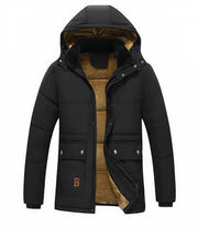 Herren Parka Mit Abnehmbarer Kapuze | Winter