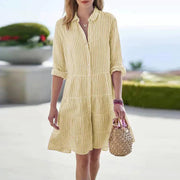 Heidi-Mode | Leichtes Hemdkleid aus Baumwolle