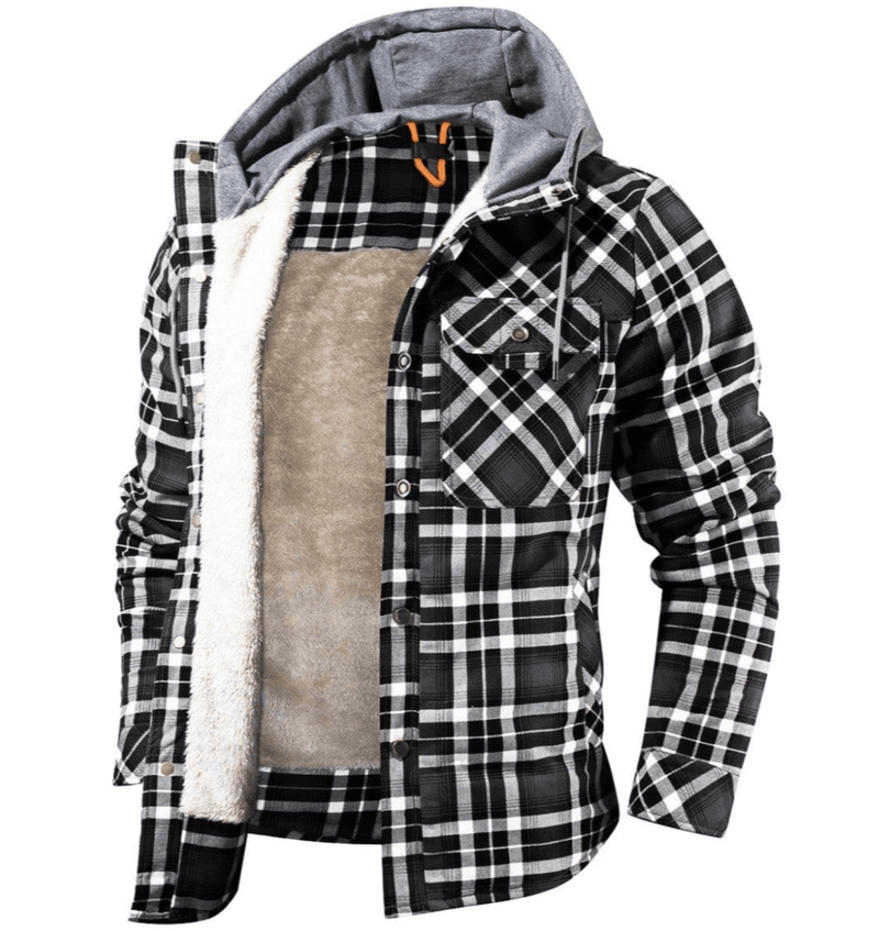 Avraham - Langärmelige Kapuzen Jacke Mit Tasche