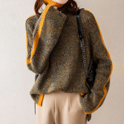 Damen Gestrickter Rollkragenpullover Für Winter | Oversized