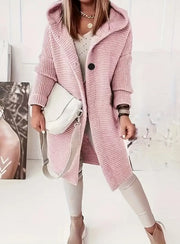 Gemütlich Cardigan für Damen | Mit Kapuze