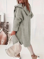 Gemütlich Cardigan für Damen | Mit Kapuze
