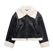perfekte Lederjacke für den Herbst