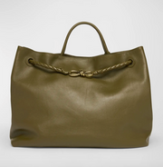 Luxuriöse vegane Leder Tote Bag – Große Handtasche mit Magnetverschluss