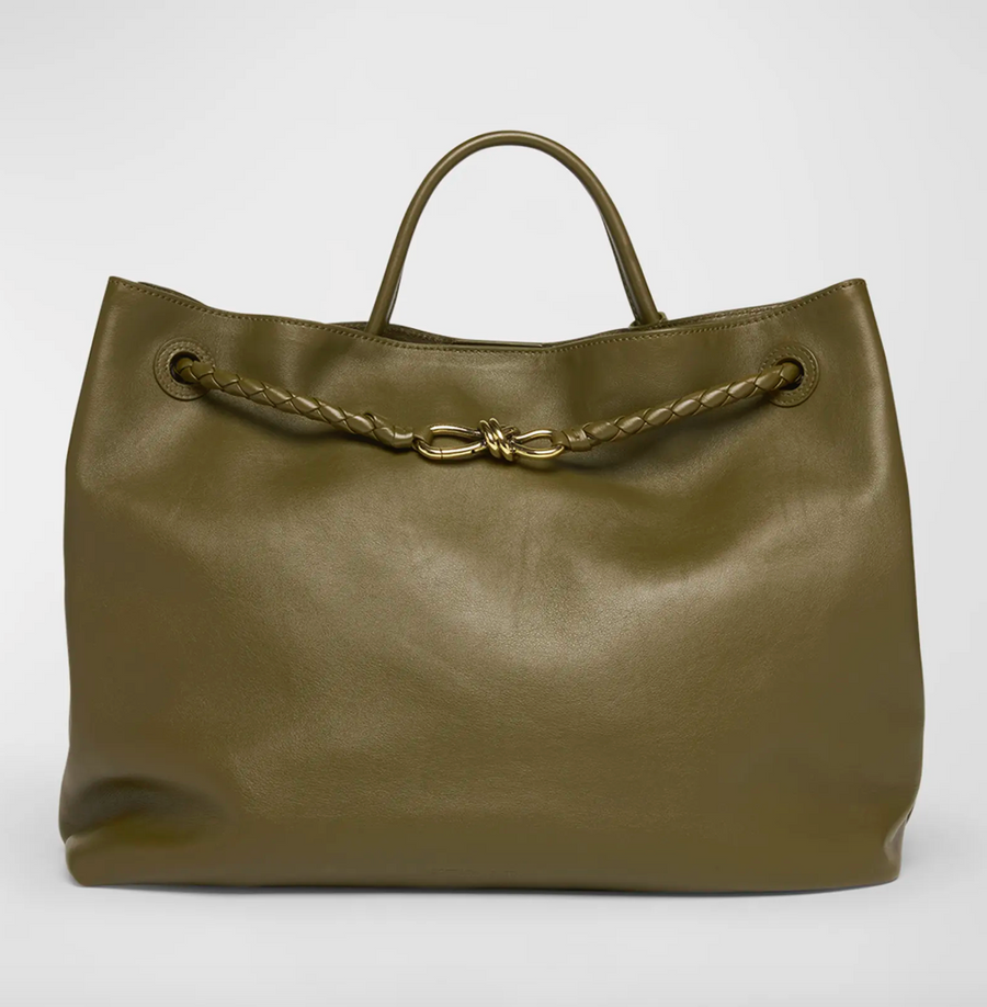 Luxuriöse vegane Leder Tote Bag – Große Handtasche mit Magnetverschluss