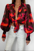 Leuchtendes Rot