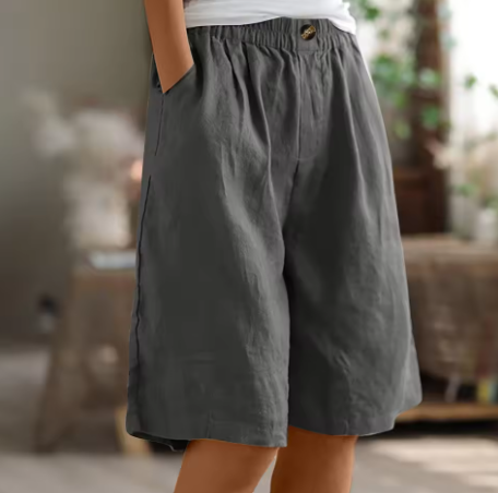 Leichte Shorts für Damen mit elastischem Bund