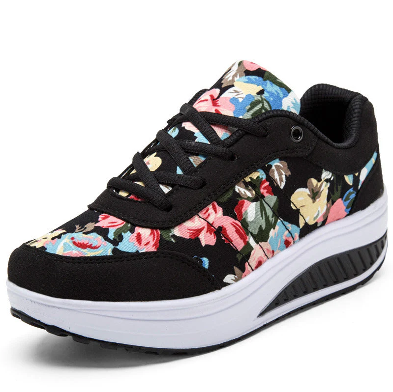 Lovisa – canvas-schuhe mit blumenmuster