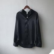 Damenbekleidung Seidenhemd Vintage-Bluse