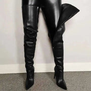 Damen-Overknee-Stiefel | Hohe Absätze