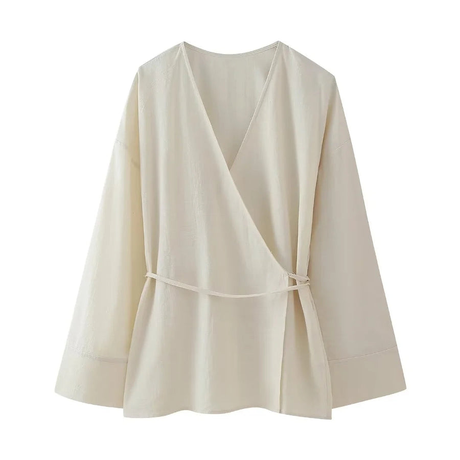 Ronja | Elegante Bluse mit langen Ärmeln