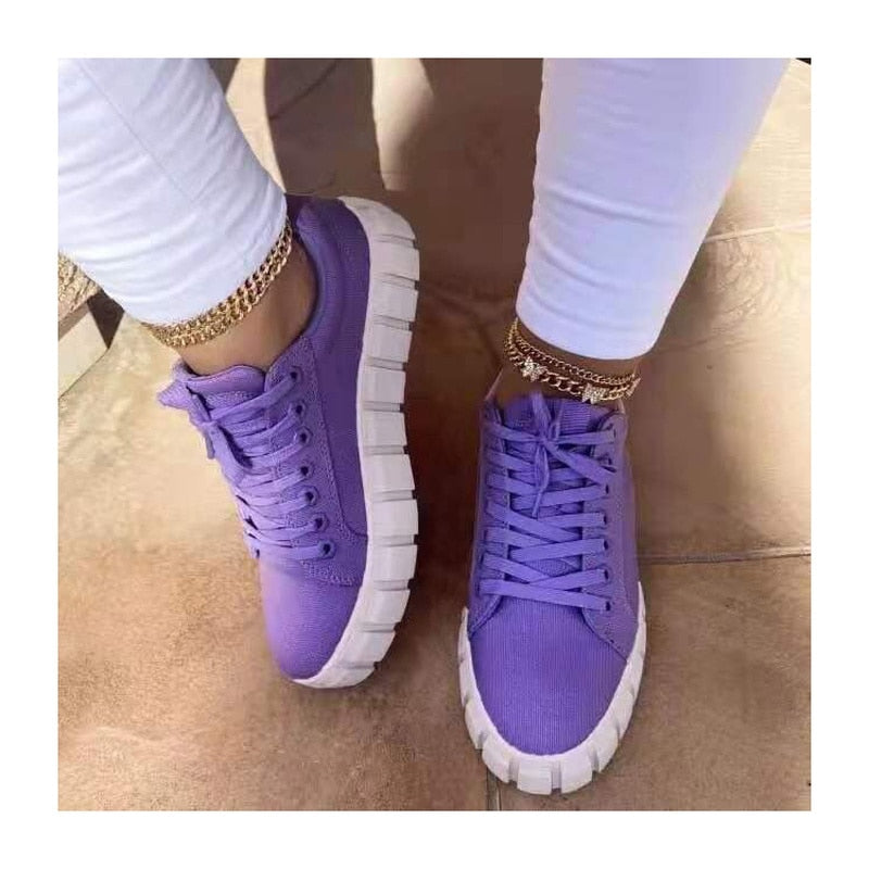 Jana - klobige Plateau-Sneakers | Bequeme Außensohle mit strukturiertem Design
