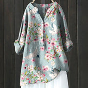 Jovita - Bluse Mit Blumendruck