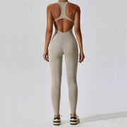 Solider Yoga-Jumpsuit für Damen – Einteilige Activewear für Yoga & Pilates