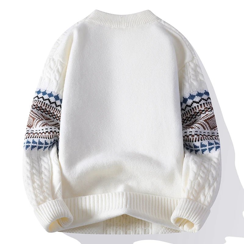 Elena | Stylischer Herren-Strickpullover nordisch & warm