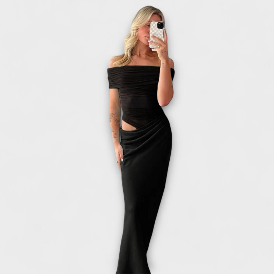 Puss - Asymmetrisches Kleid mit Rüschenschnitt