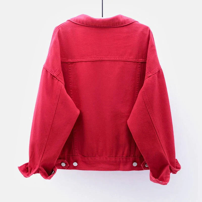 Stilvolle Jeansjacke Für Damen | Langarm