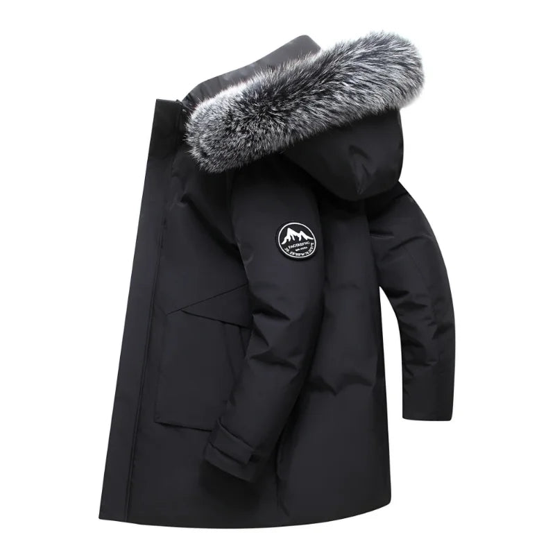 Eyal - Eleganter Bouclier Parka Mit langen Ärmeln