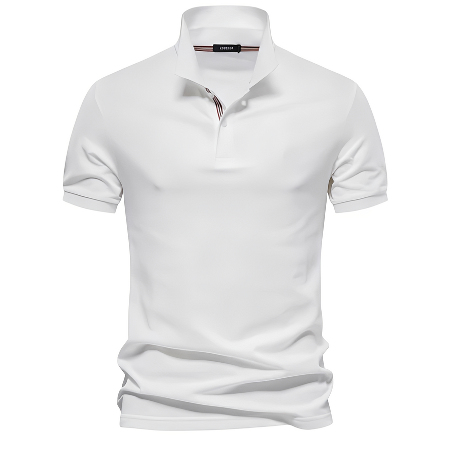 Alfred - Stilvolles Herren-Polo mit kurzen Ärmeln