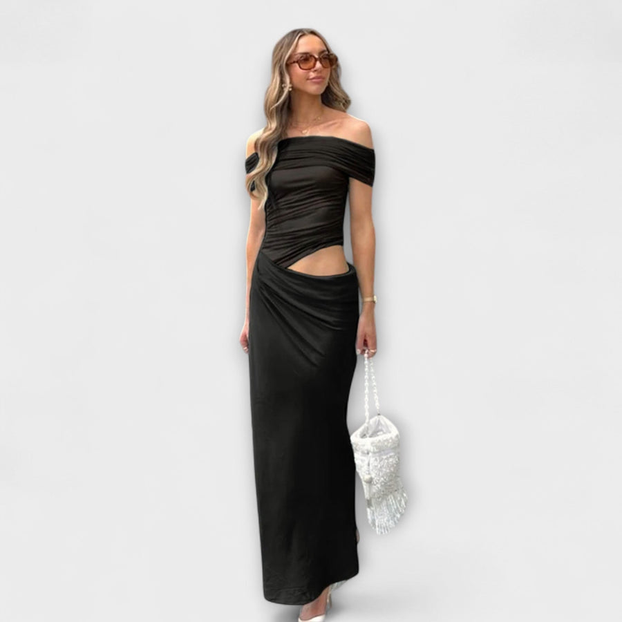 Puss - Asymmetrisches Kleid mit Rüschenschnitt