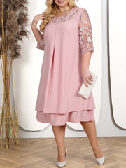 Weiches Klassische Sommerkleider: Plus-Size Eleganz für Damen für dich