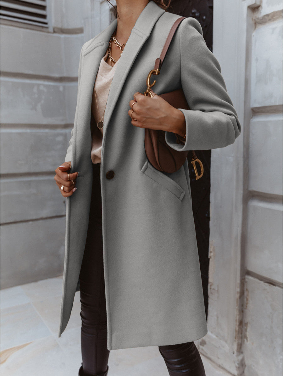 Eleganter Damen Wollmantel | Charmer