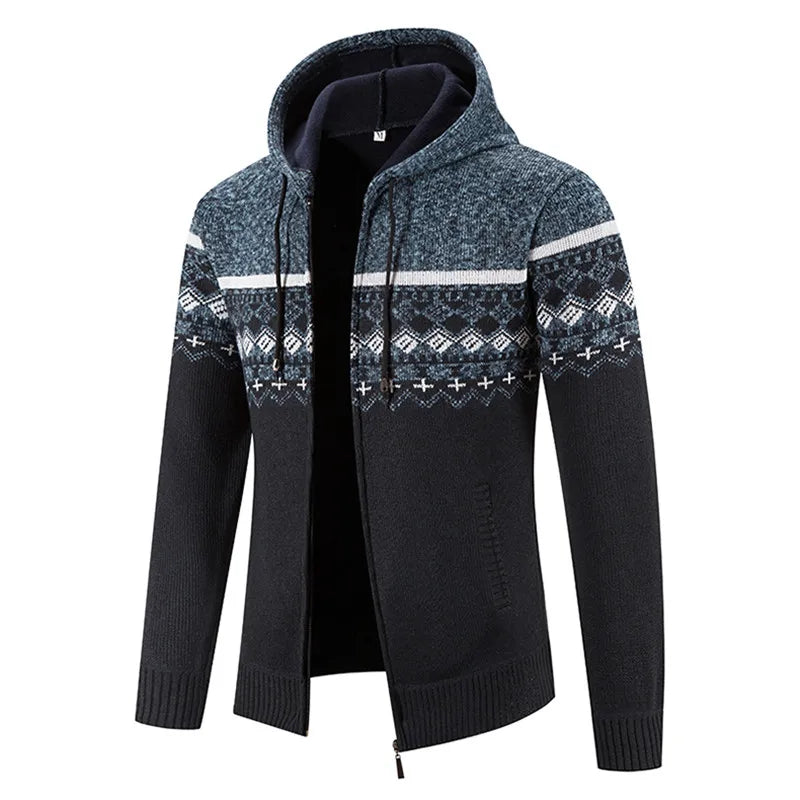 Julian | Vintage Cardigan mit Reißverschluss