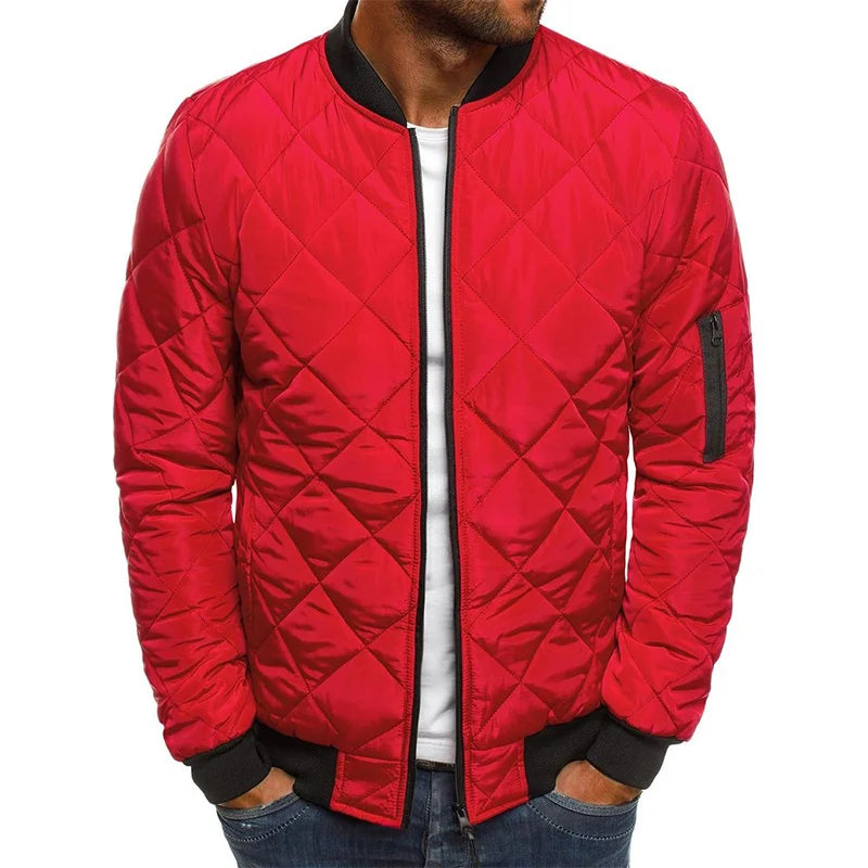 Jacob™ - Baumwolljacke mit Diamantmuster